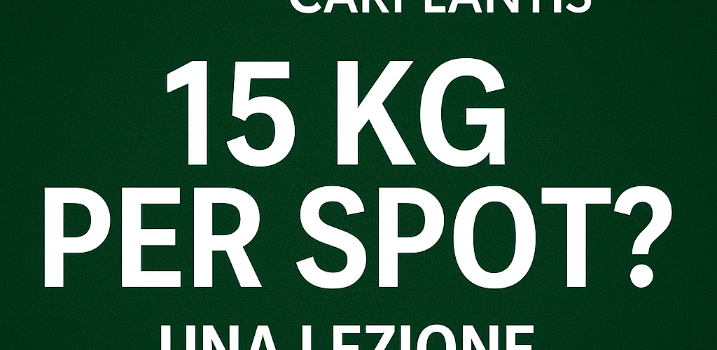 Korda&Carplantis:15 kg per spot? Una lezione di cosa NON fare
