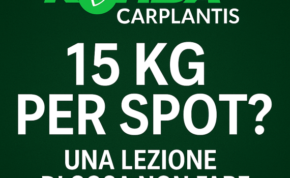 Korda&Carplantis:15 kg per spot? Una lezione di cosa NON fare